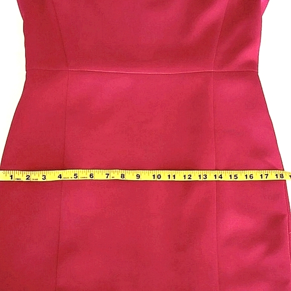 BNWT Ann Taylor pink midi dress (women size 6) - Picture 5 of 8